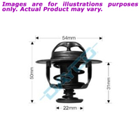 New DAYCO Thermostat 54mm Dia 82C For Holden Gemini DT45A