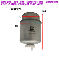 New COOPER Diesel Fuel Filter For Toyota Fortuner 2.8L TD WCF374