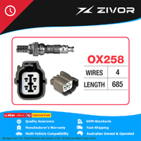GOSS Oxygen Sensor - 4 Wire Direct Fit For HONDA PRELUDE V VTi-R BB6 BB_ #OX258