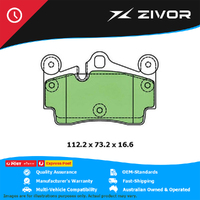 New PROTEX Brake Pads For VOLKSWAGEN TOUAREG V8 7L 4.2L AXQ #DB1677CP