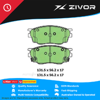 New PROTEX Brake Pads For MAZDA MAZDA6 DIESEL GG 4D Hatchback 2.0L RF #DB1682UP