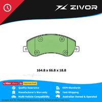New PROTEX Brake Pads For VOLKSWAGEN AMAROK TD1420 2H 2.0L CSHA #DB1915UP