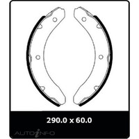 New PROTEX Drum Brake Shoe For Daihatsu Delta 1979-2005 N1494