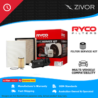 New RYCO 4WD Filter Service Kit For VOLKSWAGEN AMAROK 2H#, S#B TDI340 RSK27C