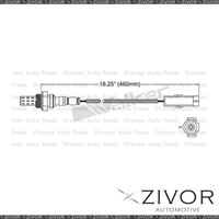 New NGK Pre-Catalytic Oxygen Sensor For Ford Territory 4.0 Turbo 6 Cyl #EGO-008