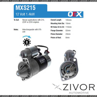 MXS215-OEX Starter Motor 12V 9Th CW Mitsubishi Style For MITSUBISHI H30