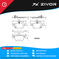 PREMIER Ceramic DB2429 Brake Pads For HONDA CIVIC RS, VTi-L, VTi-LX FC #CP2429