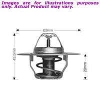 New DAYCO Thermostat 63mm Dia 71C For Chrysler Charger DT30C