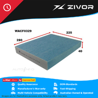 WESFIL Cabin Air Filter For VOLKSWAGEN AMAROK TD1405 CORE 4MOTION NF #WACF0329