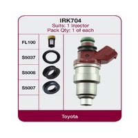 GOSS Injector Repair Kit For TOYOTA CAMRY 5S-FE Sedan 8/1992-8/1997 #IRK704