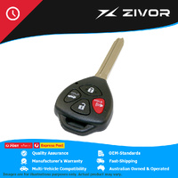 MAP-AU Remote Shell & Buttons - 4 Button For TOYOTA HIACE / COMMUTER V #KF328