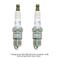 2x New NGK M14x1.25 Resistor Standard Spark Plug For MAZDA BONGO BPR5ES-13