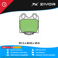 PROTEX Ultra Brake Pads - Rear For TOYOTA ALTEZZA AS300 JCE10R 2JZGE #DB1416CP