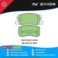 PROTEX Ultra Brake Pads - Front For MITSUBISHI COLT LS RG 4A91 #DB1796CP