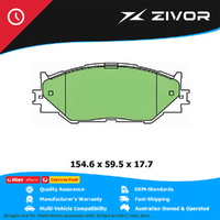 New PROTEX Brake Pads For LEXUS IS250 GSE30R 2.5L 4GRFSE #DB1852UP