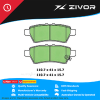 PROTEX Ultra Brake Pads - Rear For NISSAN NAVARA ST-X, ST-X 550 D40 #DB1919CP