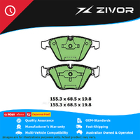 New PROTEX Brake Pads For BMW 335i E92 2D Coupe 3.0L N54B30A #DB2187UP