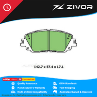 New PROTEX Brake Pads For TOYOTA RAV4 GX AXAH54R 2.5L A25AFXS #DB3287CP