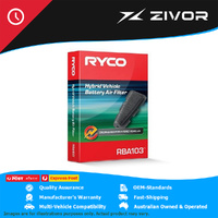 RYCO Battery Air Filter For LEXUS UX250H HYBRID MZAH15R 2.0L M20AFXS #RBA103