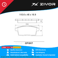 PREMIER Ceramic DB1917 Brake Pads For MAZDA CX-7 ER 2.3L L3VDT 2006-2011 #CP1917