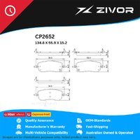 PREMIER Ceramic DB2652 Brake Pads For GWM HAVAL JOLION. 1.5L GW4G15 #CP2652