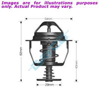 New DAYCO Thermostat 54mm Dia 82C For Ford Cougar DT79A