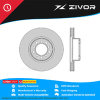 New IBS Brake Disc Rotor - Front For MERCEDES BENZ 500SEL W126 1981-1986 #BR262