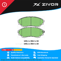 New PROTEX Brake Pads For MAZDA B4000 BRAVO. 4.0L 1V #DB1681UP