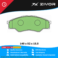 PROTEX Ultra Brake Pads - Front For TOYOTA HILUX SR, WORKMATE KUN16R #DB1741CP