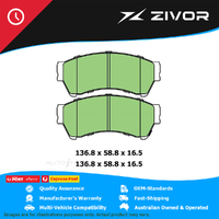 PROTEX Ultra Brake Pads - Front For MAZDA ATENZA SPORT GH L5VE #DB1942CP