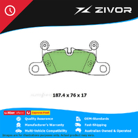 PROTEX Brake Pads - Rear For VOLKSWAGEN TOUAREG 150 TDI 7P 3.0L CJMA #DB2229UP