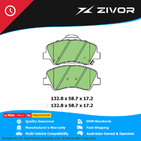 PROTEX Ultra Disc Pad Set For KIA RONDO PLATINUM, S, Si, SLI RP G4NC #DB3173CP