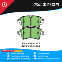 PROTEX Brake Pads For AUDI A4 2.0 TFSI S TRONIC B9 4D Sedan 2.0L CVKB #DB3285UP