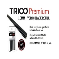 TRICO Premium Refill 10mm 16" / 400mm Pack of 4 For HONDA HRV #TRT400-4
