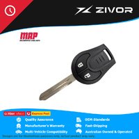 MAP-AU Complete Remote - 2 Button For NISSAN NAVARA dCi D231 D23, D23T #KF297