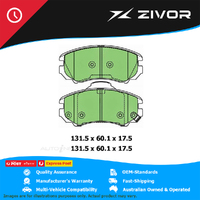 PROTEX Ultra Brake Pads - Front For KIA SPORTAGE KM D4EA 2006-2008 #DB1504CP