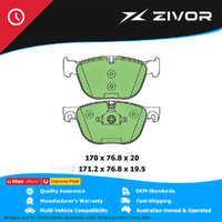 New PROTEX Brake Pads For BMW X5 XDRIVE 35d E70 3.0L M57D30TU2TOP #DB2006UP