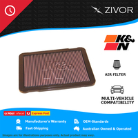 K&N Air Filter Panel For TOYOTA LANDCRUISER PRADO KZJ120R 3.0L 1KZ-TE #33-2146