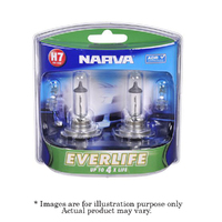 New NARVA 12V 55W H7 Everlife Standard Globe - 2 Piece Suit For SAAB 48329BL2