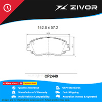PREMIER Ceramic DB2449 Brake Pads For TOYOTA RAV4 GX MXAA52R #CP2449
