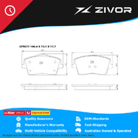 PREMIER Ceramic Brake Pads For VOLVO XC40 RECHARGE PHEV XZ 1.5L B3154T5 #CP5071