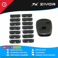 MAP-AU Remote Shell - 2 & 3 Button For TOYOTA HIACE V D-4D #KF325