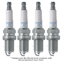 4x New NGK M14x1.25 Resistor Standard Spark Plug For NISSAN GAZELLE BCPR7ES-11