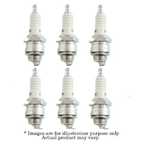 6x New NGK M14x1.25 Non-Resistor Standard Spark Plug For HOLDEN BROUGHAM BP6S