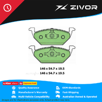 New PROTEX Brake Pads For VOLKSWAGEN POLO 70 TSI AW 1.0L CHZL #DB1387UP