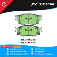 PROTEX Ultra Brake Pads - Front For MAZDA ATENZA GY LFDE 2002-2005 #DB1682CP