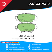 PROTEX Ultra Disc Pad Set For MAZDA AXELA BM PE-VPR 2013-2016 #DB3186CP