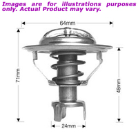 New DAYCO Thermostat 64mm Dia 77C For Nissan Elgrand DT19E