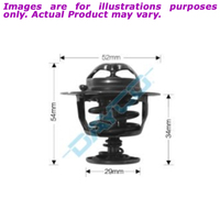 New DAYCO Thermostat 52mm Dia 77C For Honda HRV DT46E