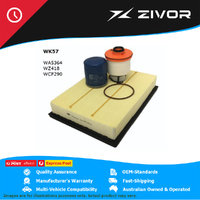 WESFIL Filter Service Kit For TOYOTA HILUX WORKMATE GUN122R 2.4L 2GDFTV #WK57